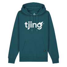 Load image into Gallery viewer, Far from basic, our Tjing hoodie is simple in style and built with lasting durability and functionality. Soft and comfort-driven design featuring our classic Tjing logo on the chest. The ideal layer for any season.