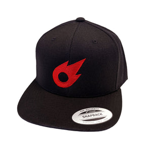 Comet Snapback - Black/Red