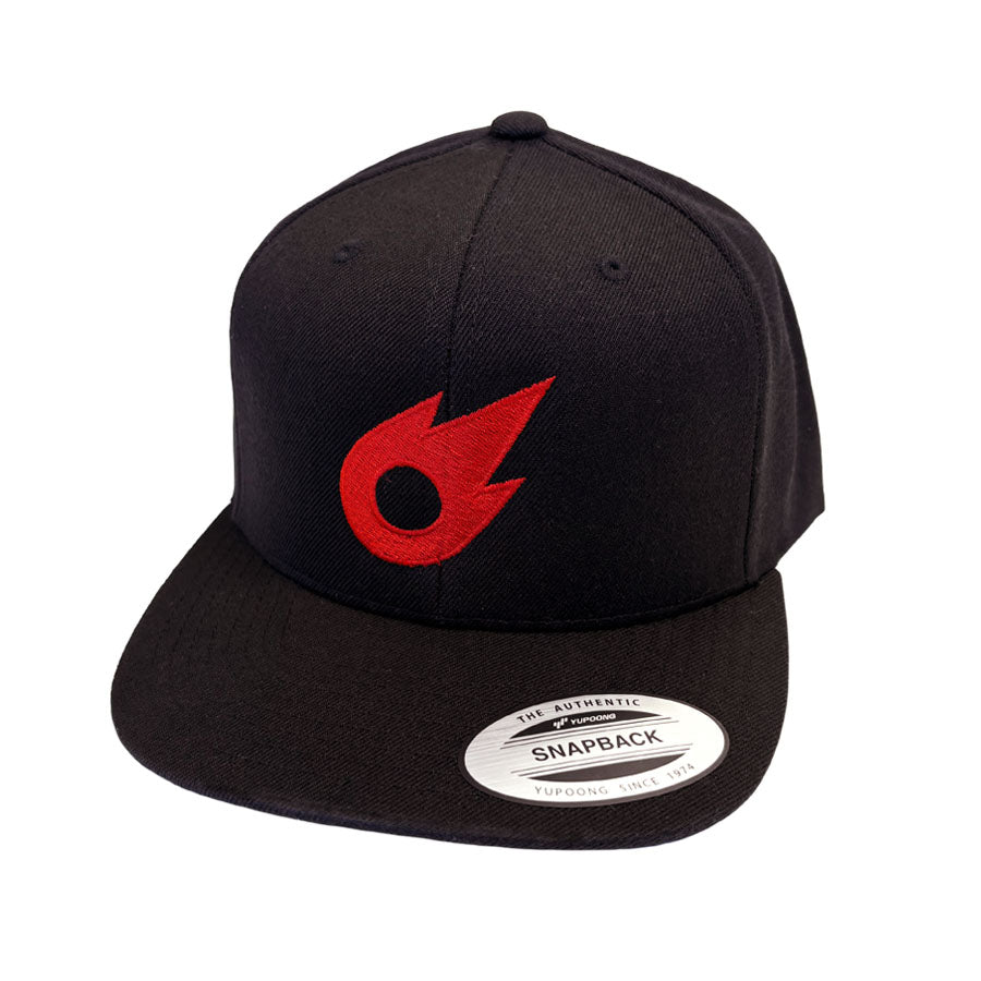Comet Snapback - Black/Red