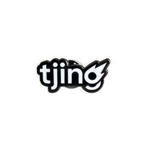 Tjing Logo Enamel Pin