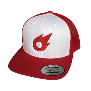 Comet Snapback Trucker - Red/White