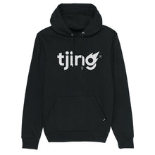 Load image into Gallery viewer, Far from basic, our Tjing hoodie is simple in style and built with lasting durability and functionality. Soft and comfort-driven design featuring our classic Tjing logo on the chest. The ideal layer for any season.
