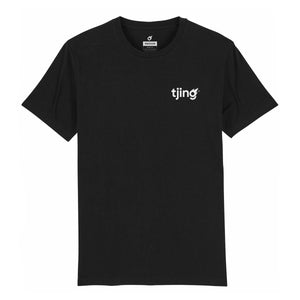 Chest Logo Unisex Tee - Black