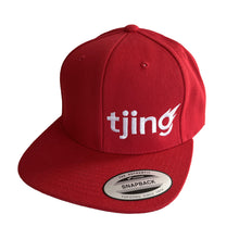 Load image into Gallery viewer, Logo Snapback - Red/White
