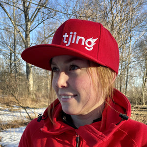 Logo Snapback - Red/White